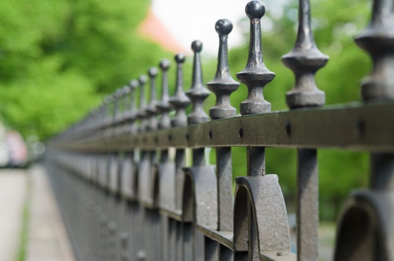 Wrought Iron Fence Example