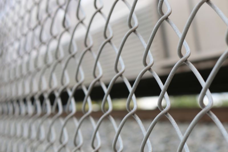 Chain-Link Security Fence